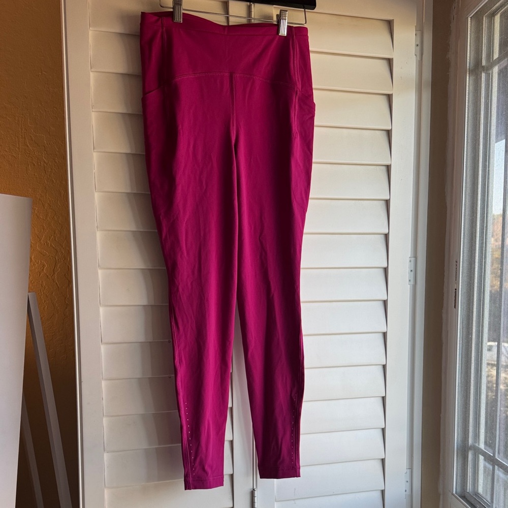 Lululemon Athletica Vibrant Magenta Leggings